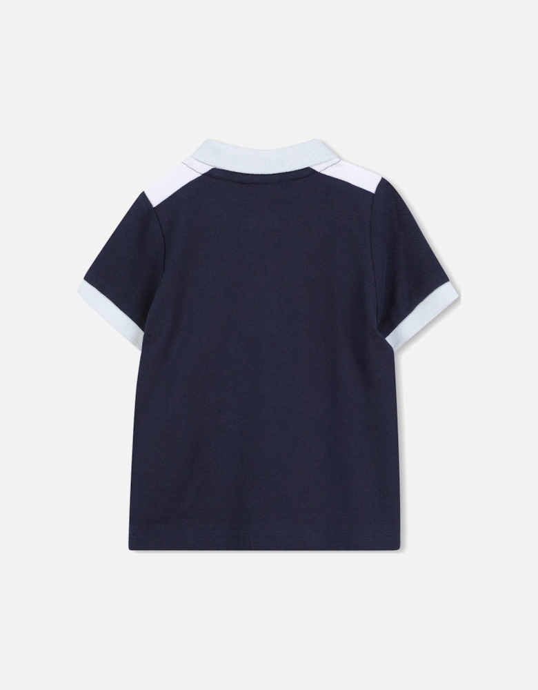 BOSS NAVY BABY/TODDLER POLO SHIRT J52450