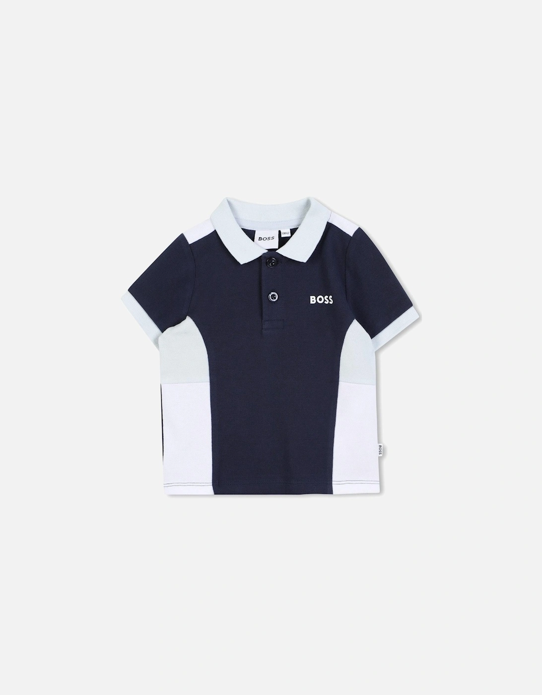 BOSS NAVY BABY/TODDLER POLO SHIRT J52450, 4 of 3