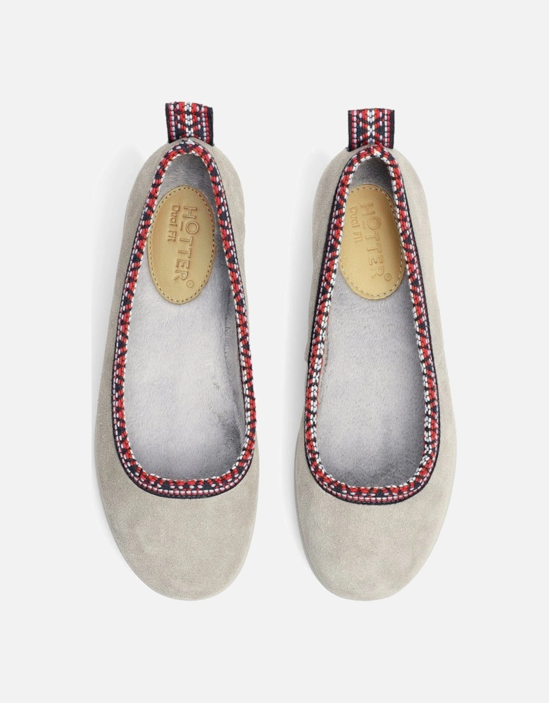 Honey Womens Wide Fit Slippers