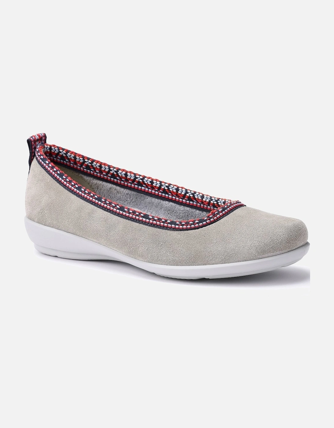 Honey Womens Wide Fit Slippers, 5 of 4