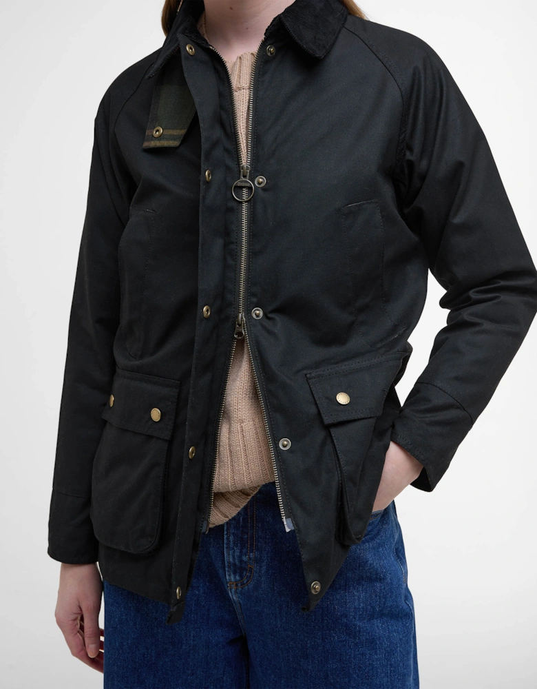 Acorn Wax Womens Jacket - Black/Classic