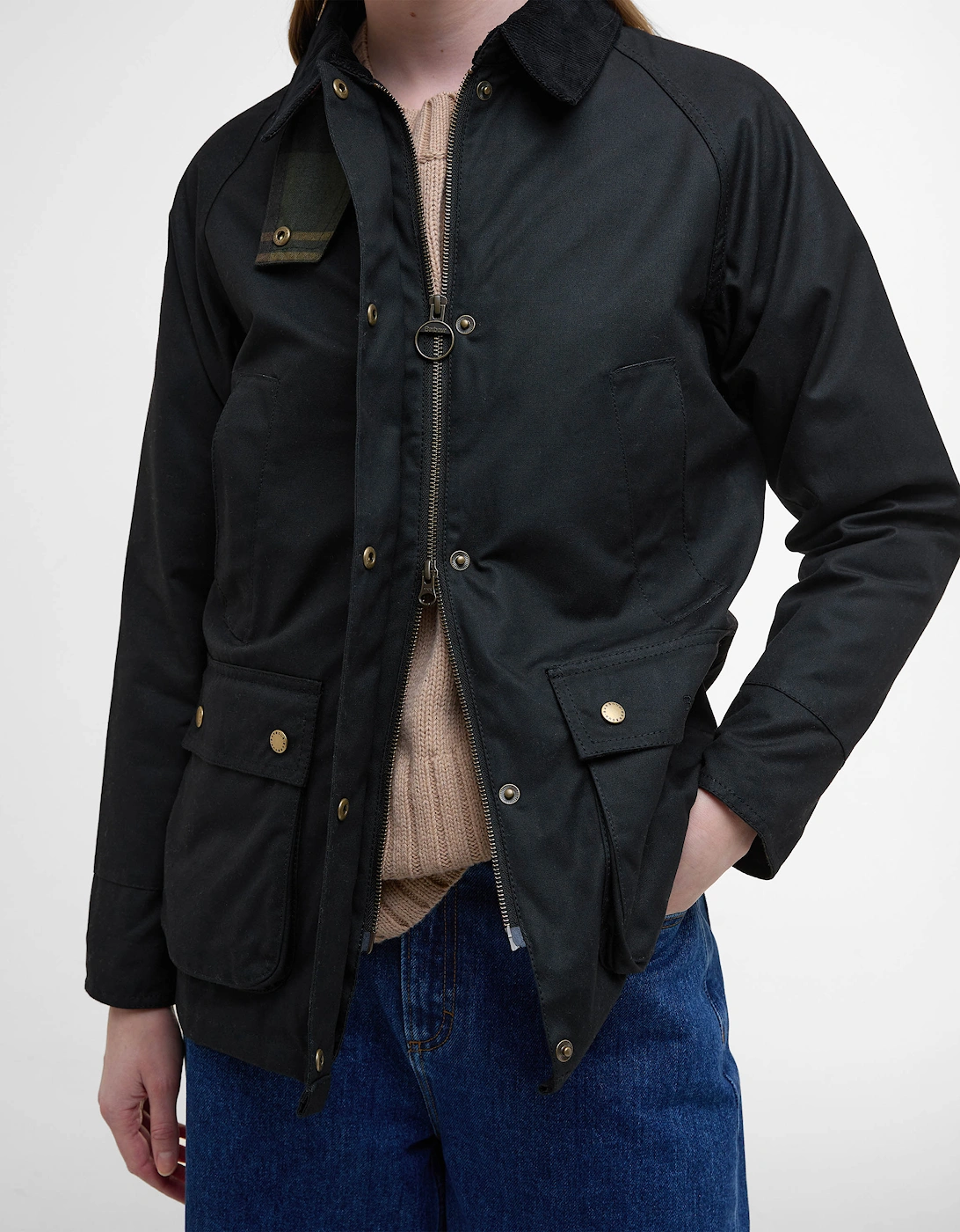 Acorn Wax Womens Jacket - Black/Classic