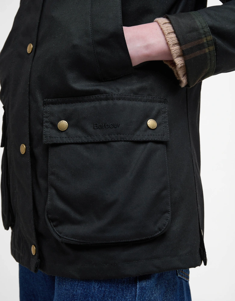 Acorn Wax Womens Jacket - Black/Classic