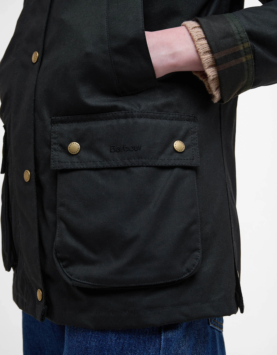 Acorn Wax Womens Jacket - Black/Classic