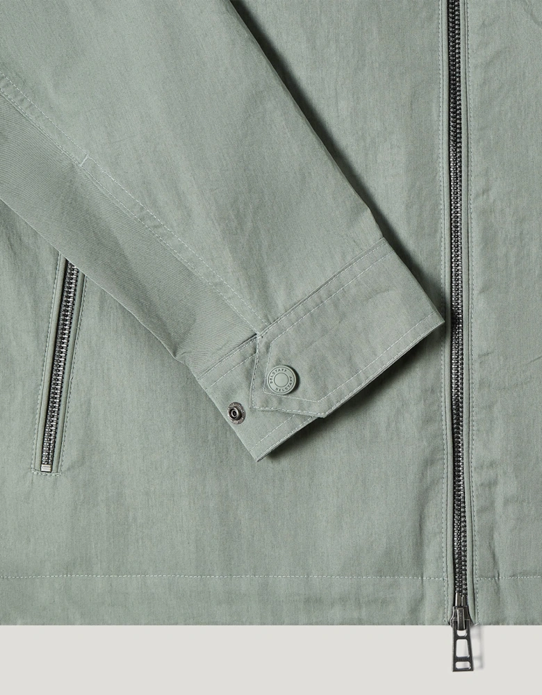 Drome Mens Overshirt - Sage Green