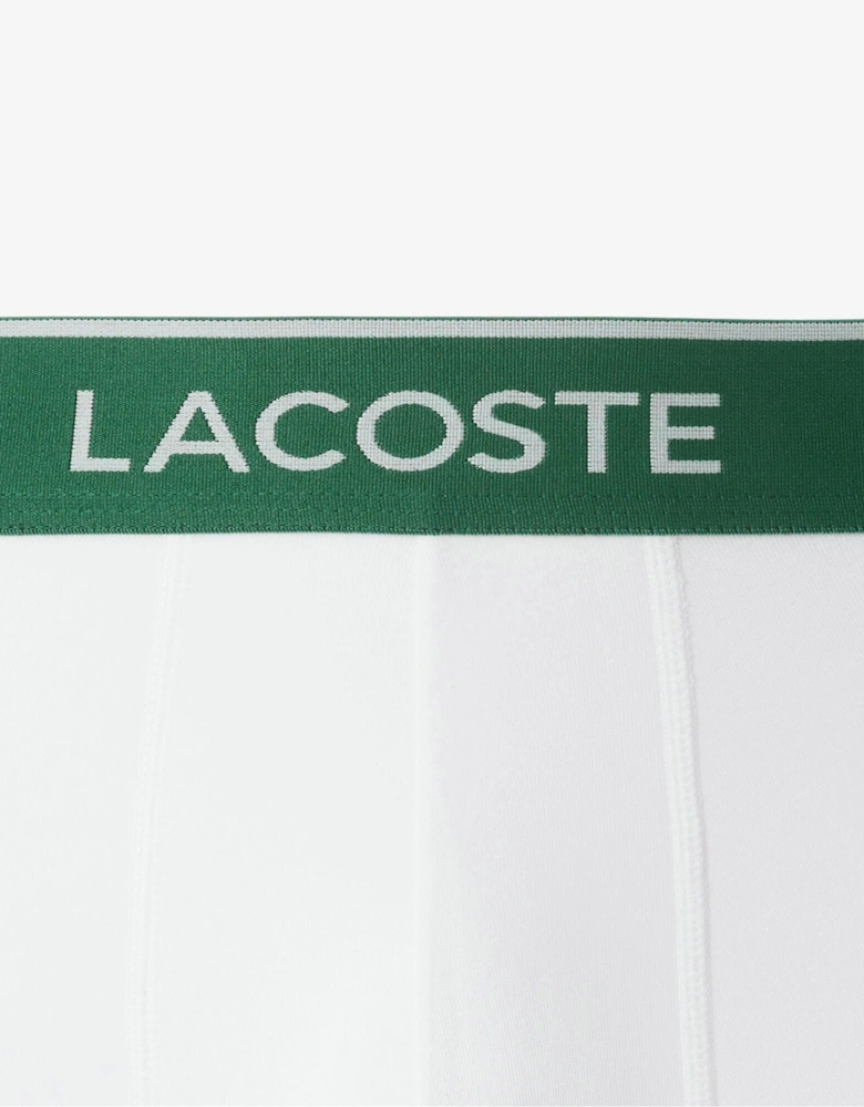 3-Pack of Mens Trunks - Black/White-Silver Chine NUA