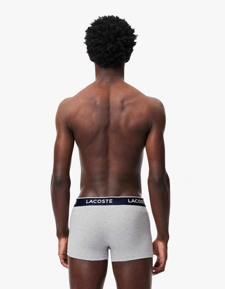 3-Pack of Mens Trunks - Silver Chine CCA