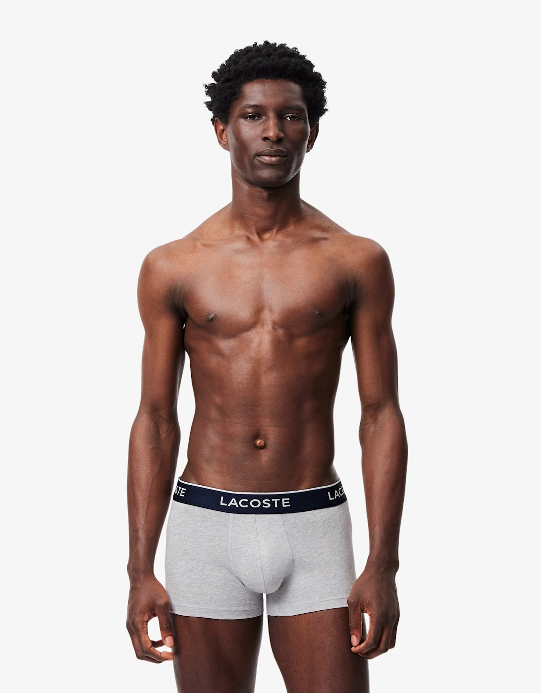 3-Pack of Mens Trunks - Silver Chine CCA