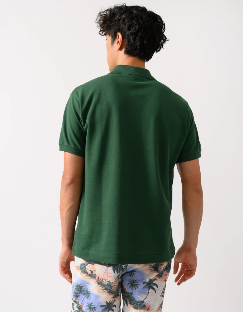 Classic Fit L.12.12 Mens Short Sleeve Polo Shirt - Green 132