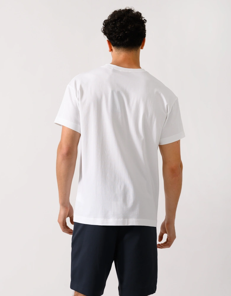 HUGO Laze Mens Loungewear T-Shirt - Natural 101