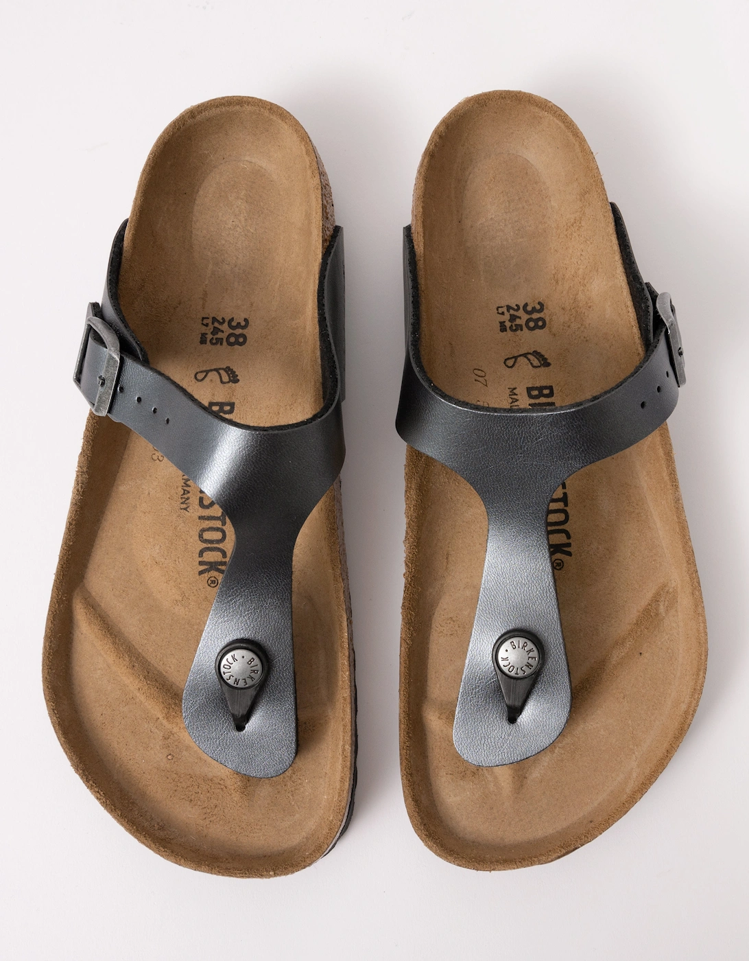 BF Womens Sandals - Metallic Black