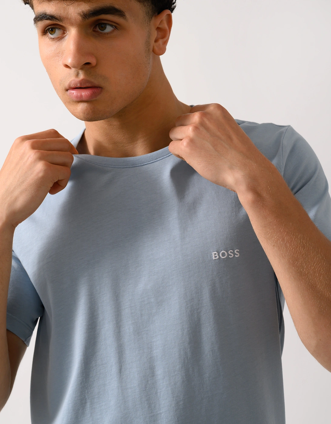 BOSS Orange RN Classic 3-Pack Mens T-Shirts - Open Miscellaneous 981