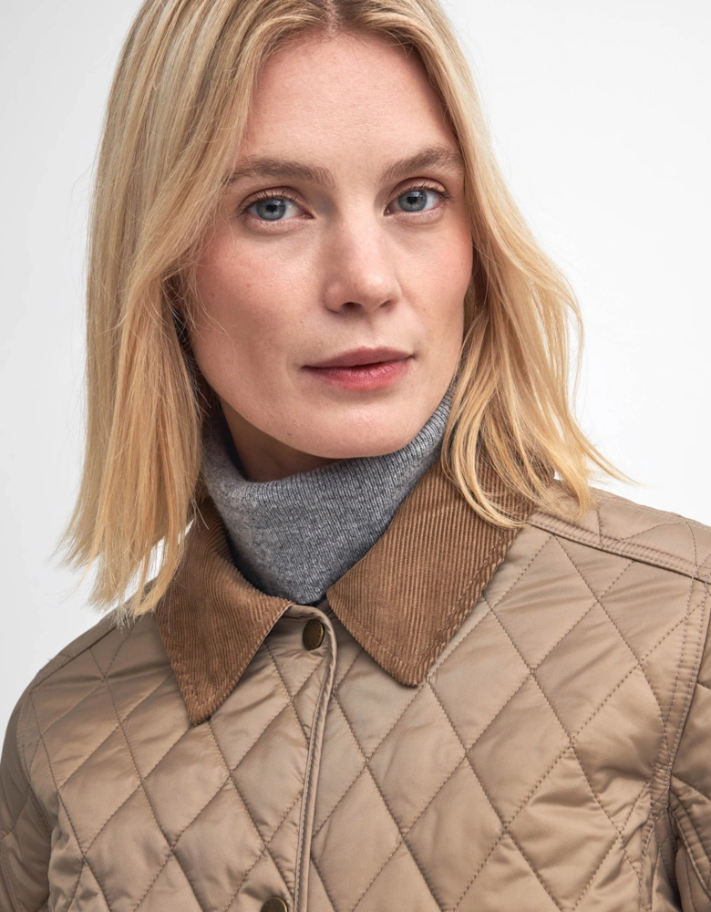 Annandale Quilted Womens Jacket - Sand Dune