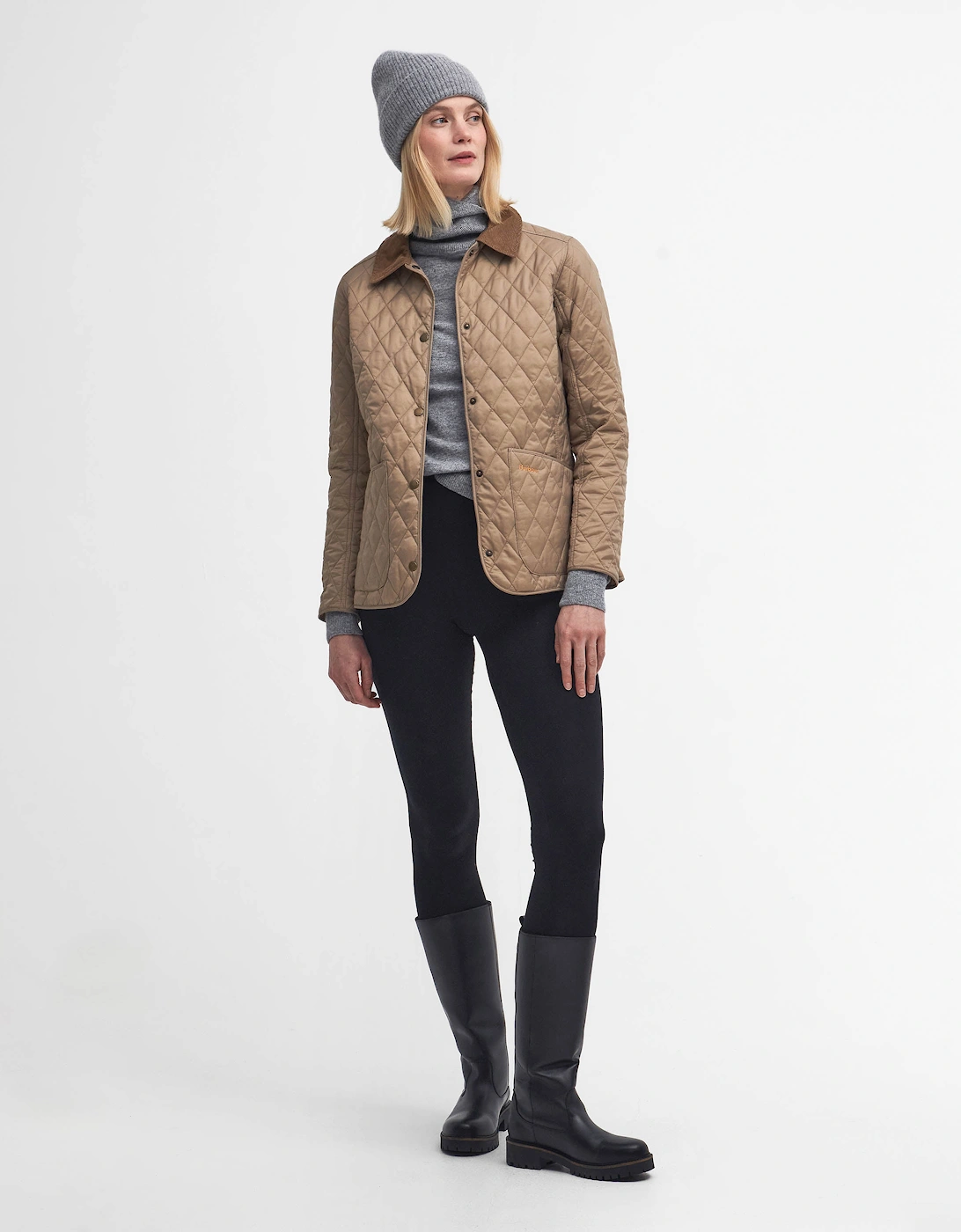 Annandale Quilted Womens Jacket - Sand Dune
