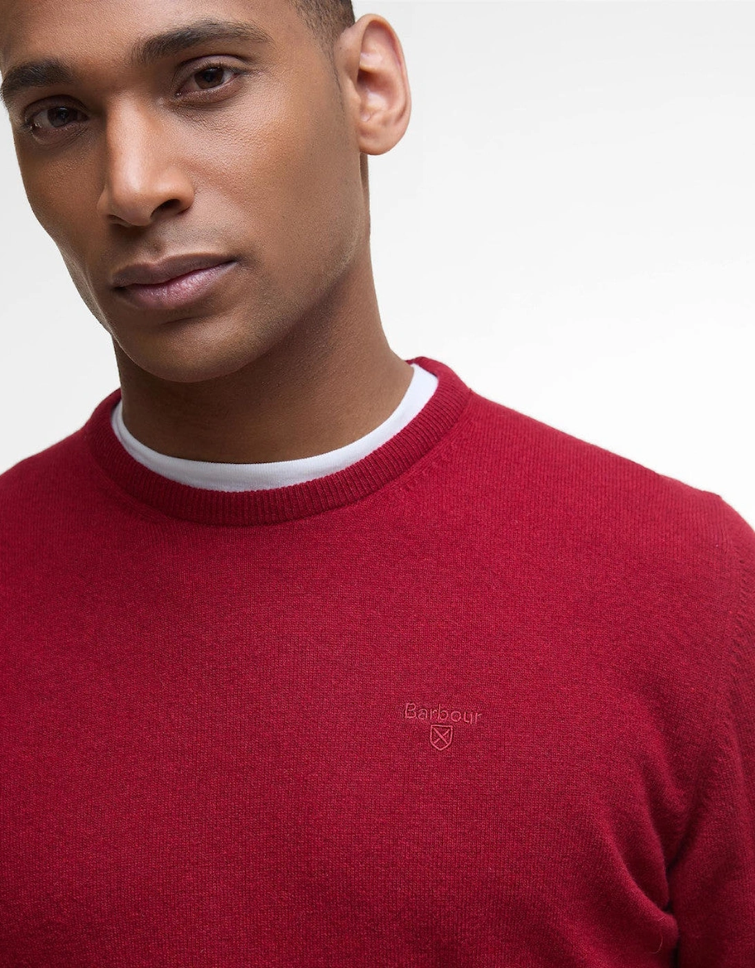 Ess Wool Crew Sweater RE32 Red