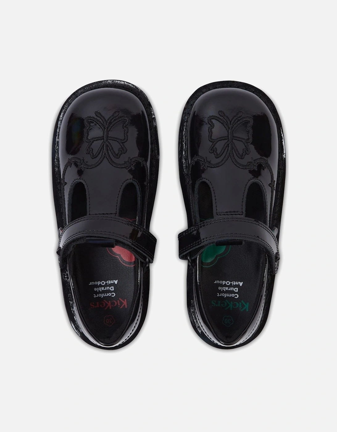 Kids Kick T Stardust Patent Shoe