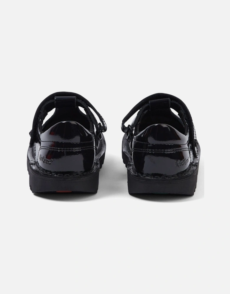 Kids Kick T Stardust Patent Shoe