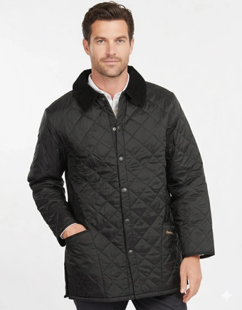 Liddesdale Mens Quilted Jacket - Black