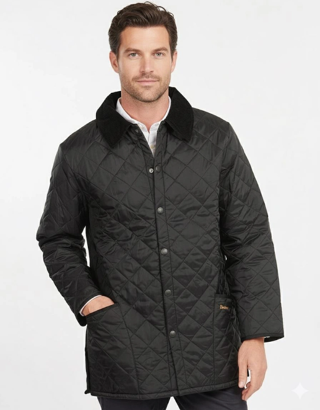 Liddesdale Mens Quilted Jacket - Black