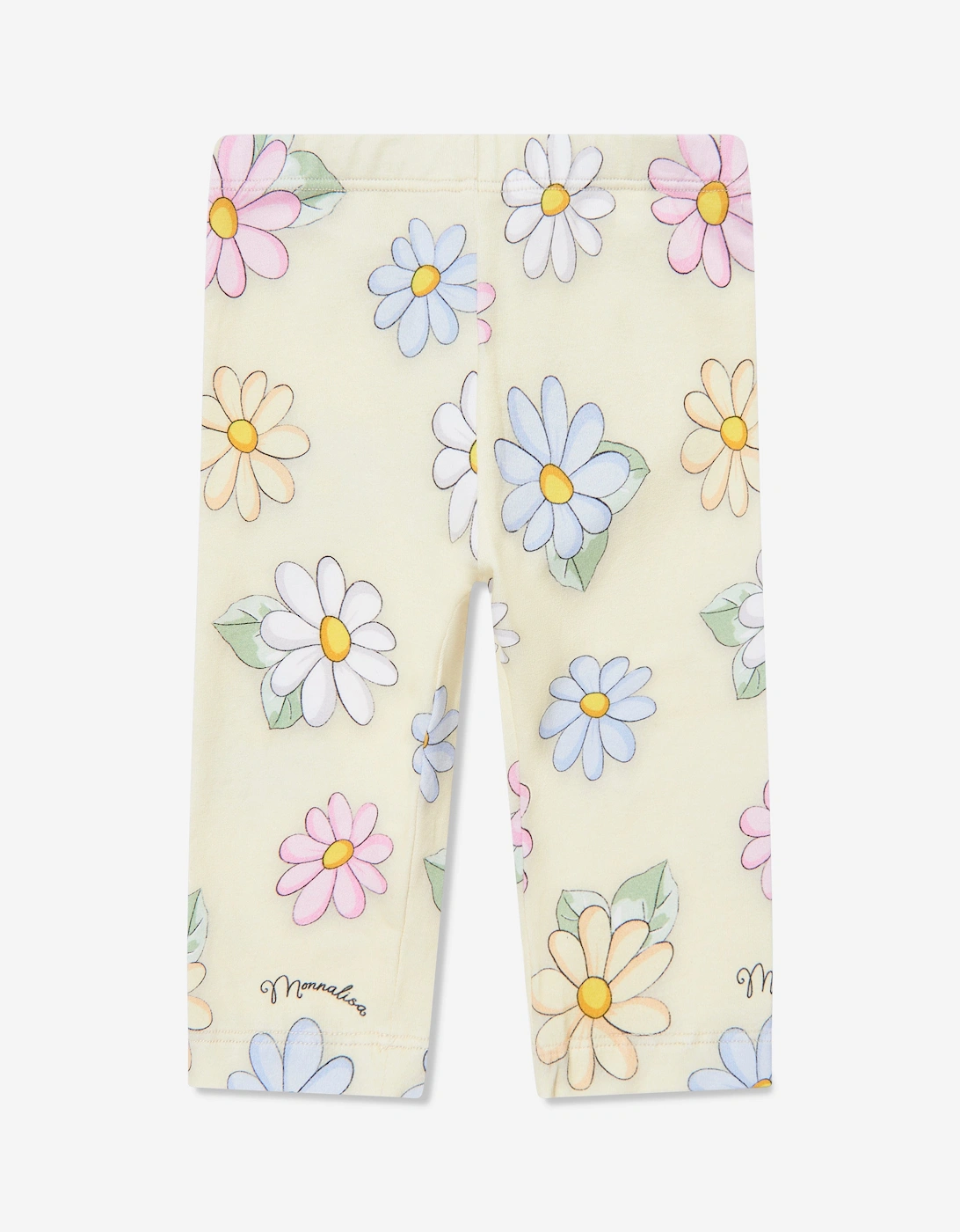Baby Girls Daisy Leggings Set in Yellow