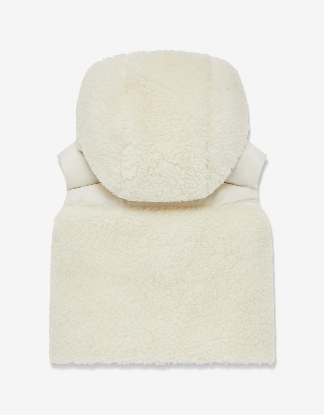 Enfant Baby Girls Down Botha Gilet in Ivory