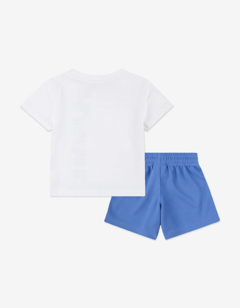 Boys NSW GFX Short Set in White