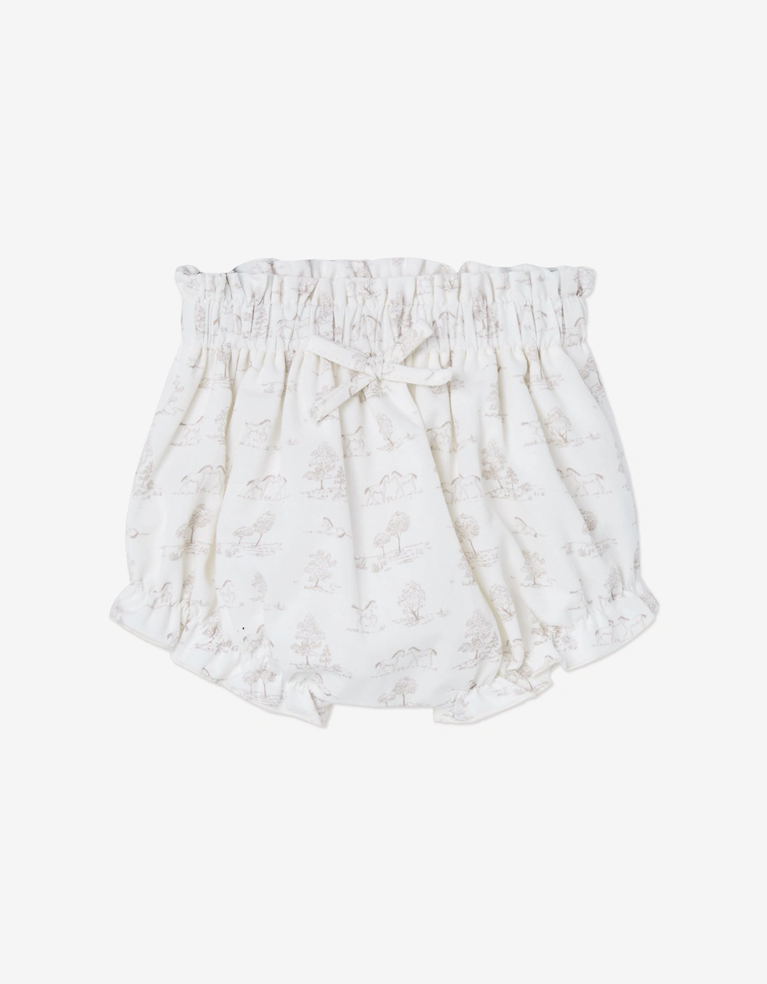 Baby Girls Knitted Jumper and Bloomers Set in Beige