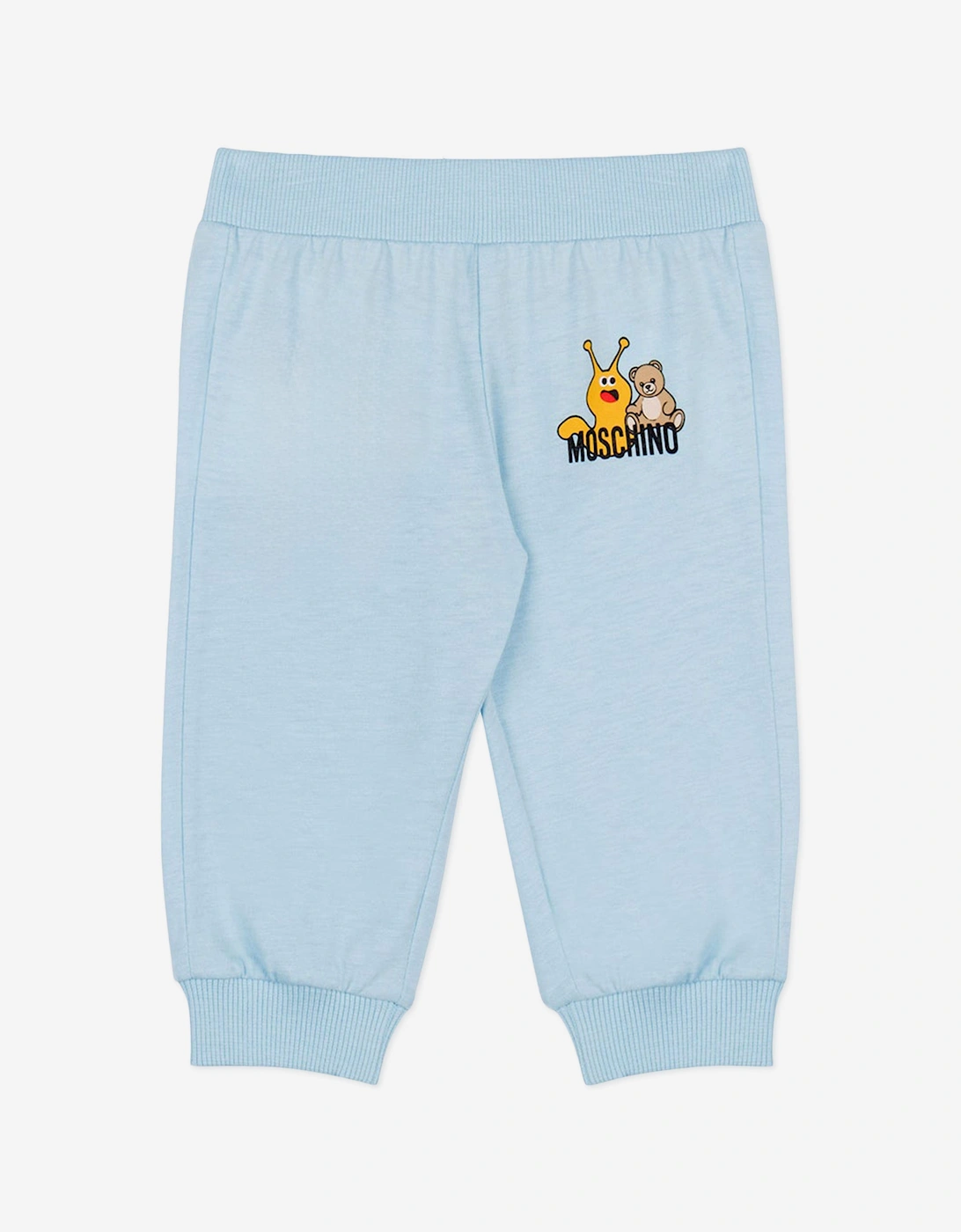 Baby Long Sleeve T-Shirt and Pants Set in Blue