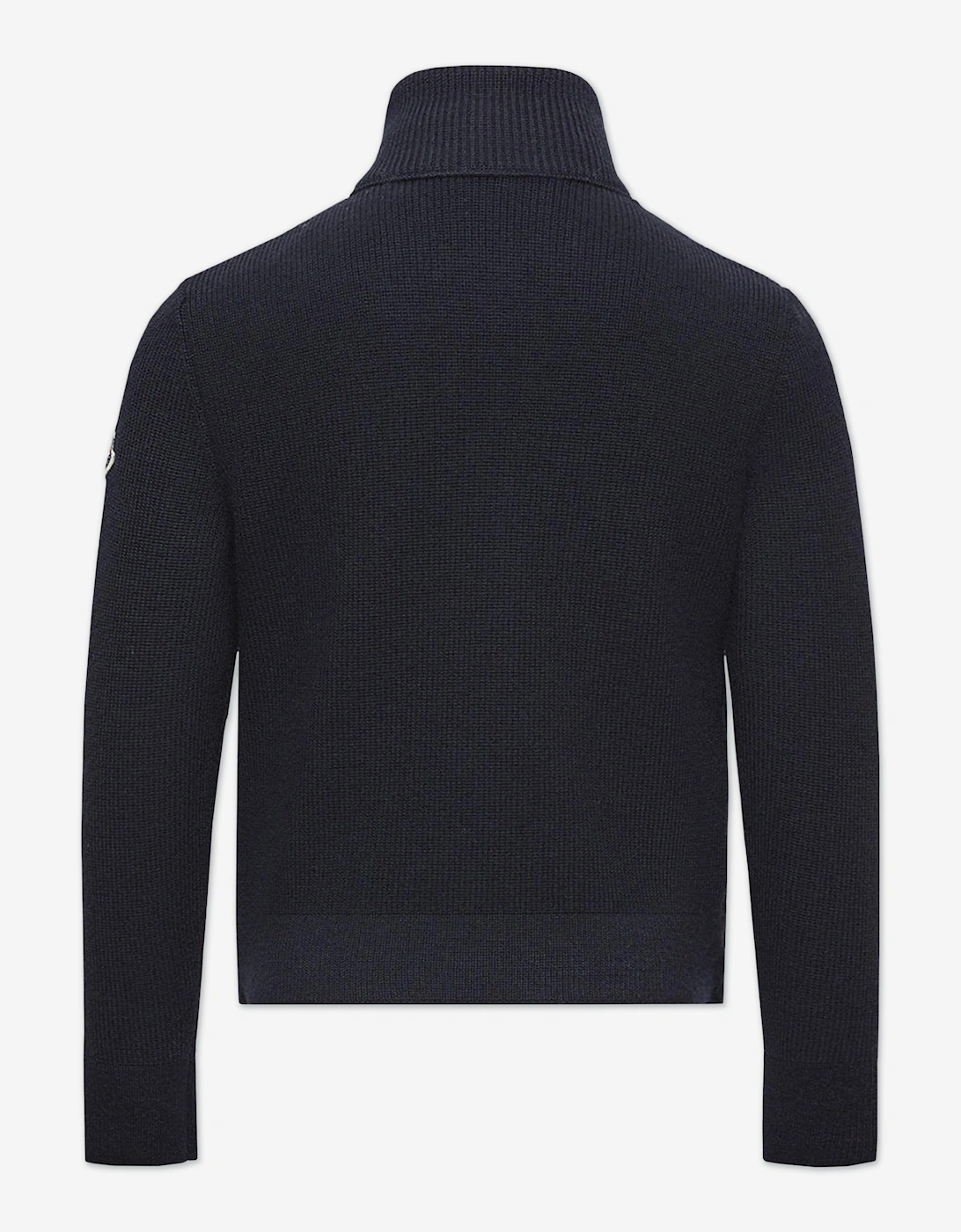 Enfant Boys Down Padded Zip Up Cardigan in Navy