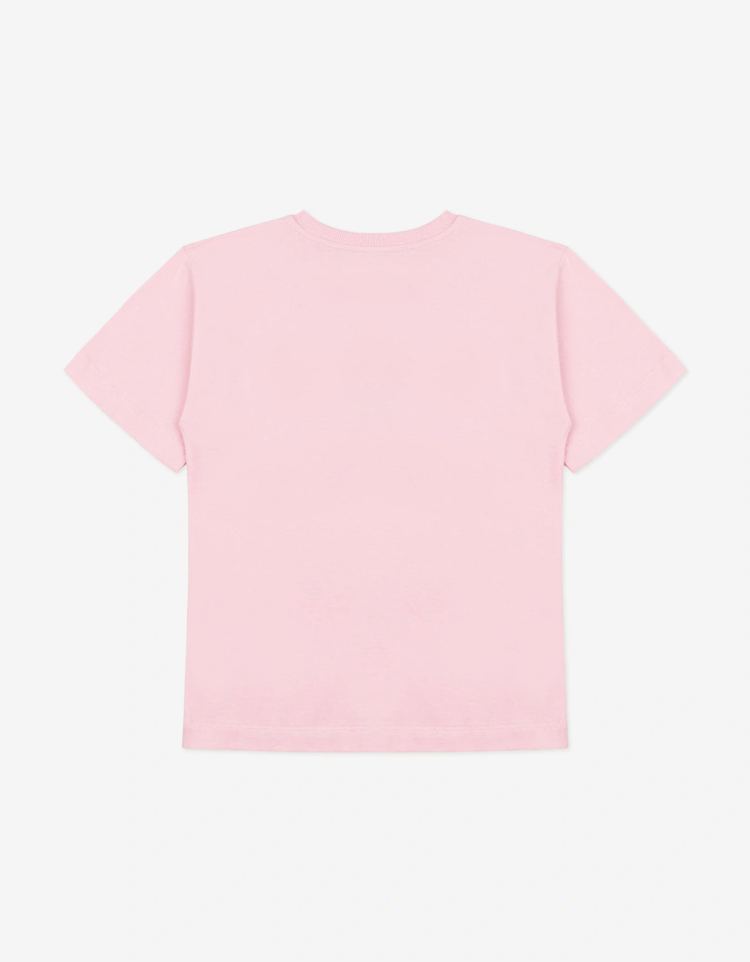 Girls Teddy Bear Logo T-Shirt in Pink