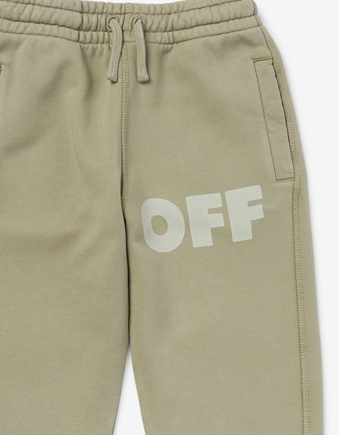 Boys Garment Dyed Joggers in Green