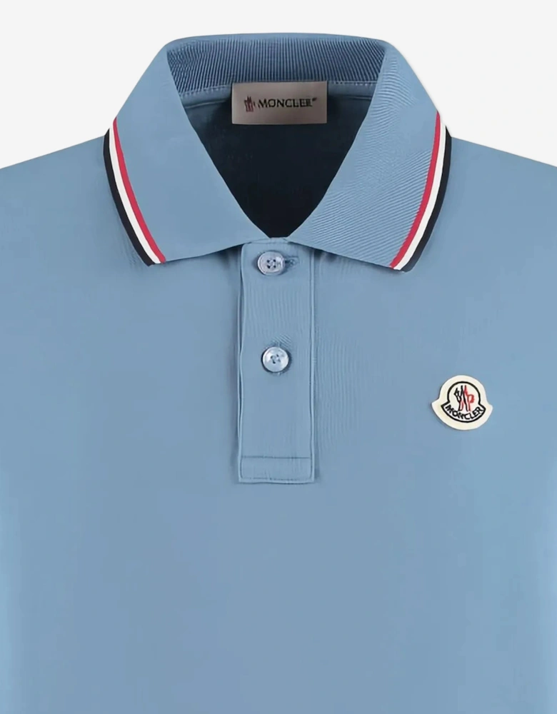 Enfant Boys Logo Polo Shirt in Blue