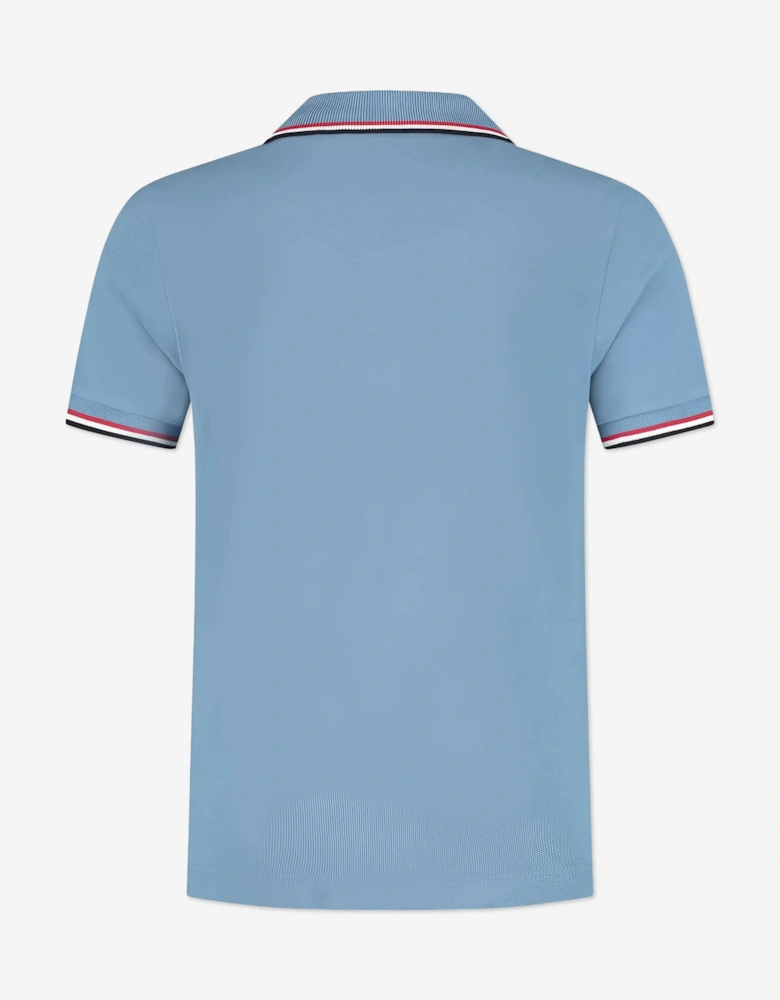 Enfant Boys Logo Polo Shirt in Blue