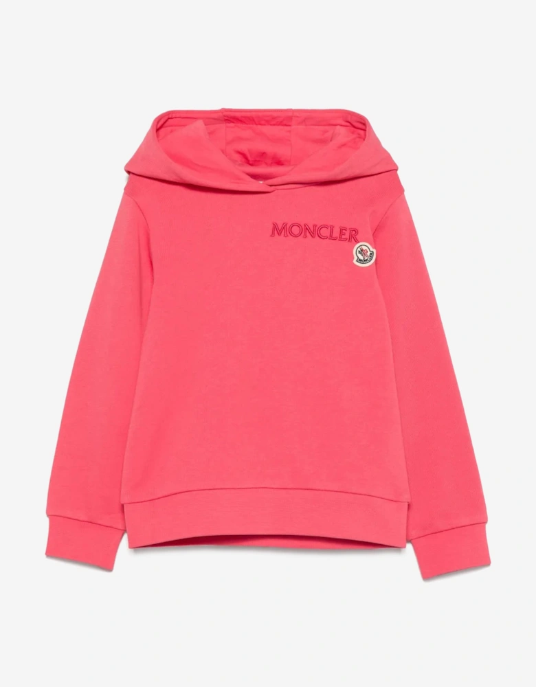 Enfant Girls Logo Hoodie in Pink