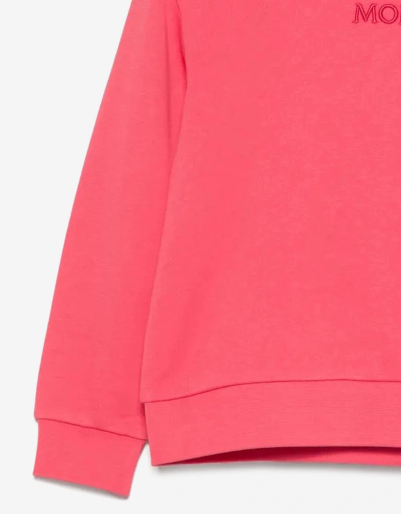 Enfant Girls Logo Hoodie in Pink