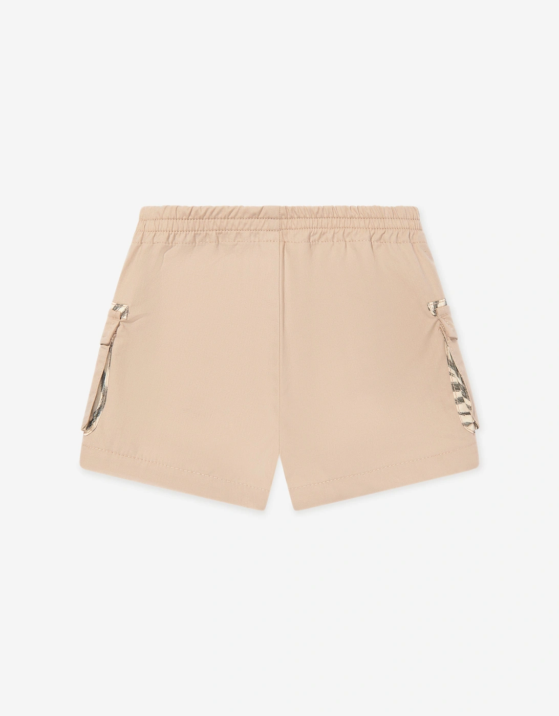 Baby Boys Cargo Shorts in Beige