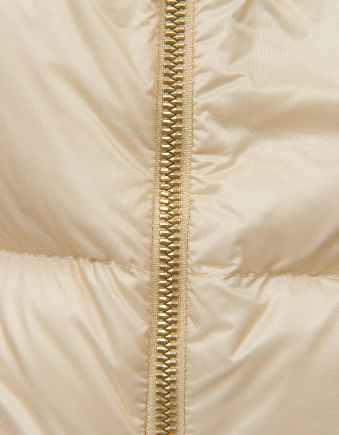 Enfant Girls Katife Long Parka in Ivory