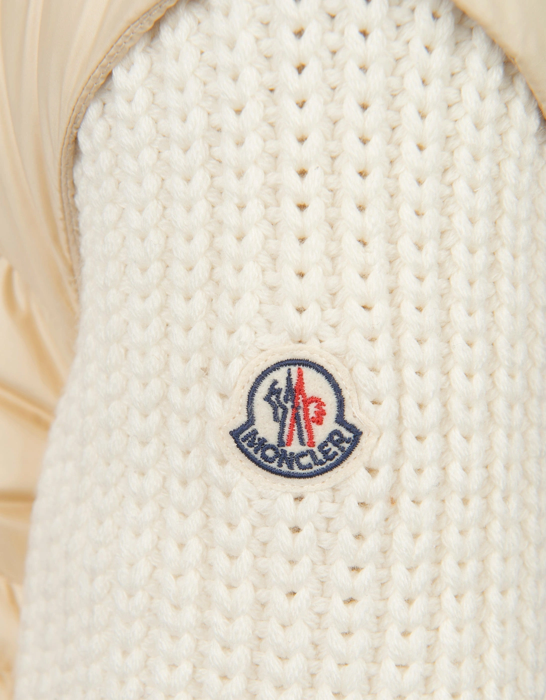 Enfant Girls Katife Long Parka in Ivory