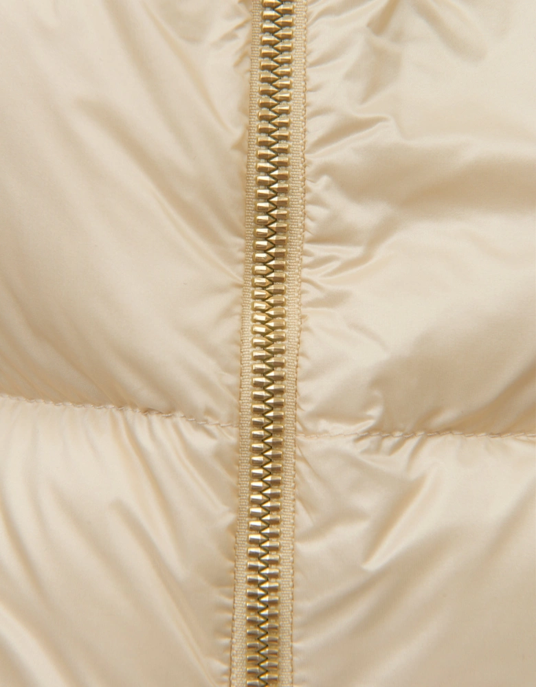 Enfant Girls Katife Long Parka in Ivory