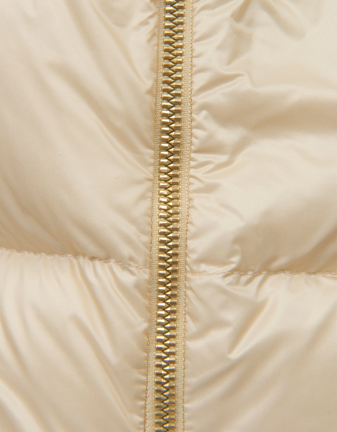 Enfant Girls Katife Long Parka in Ivory