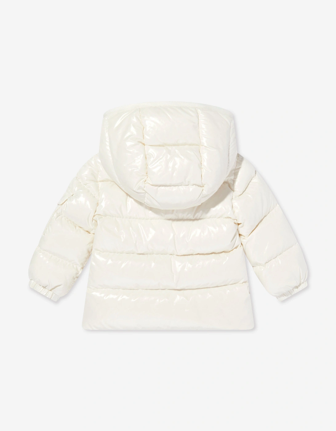 Enfant Baby Girls Down Padded Bady Jacket in Ivory