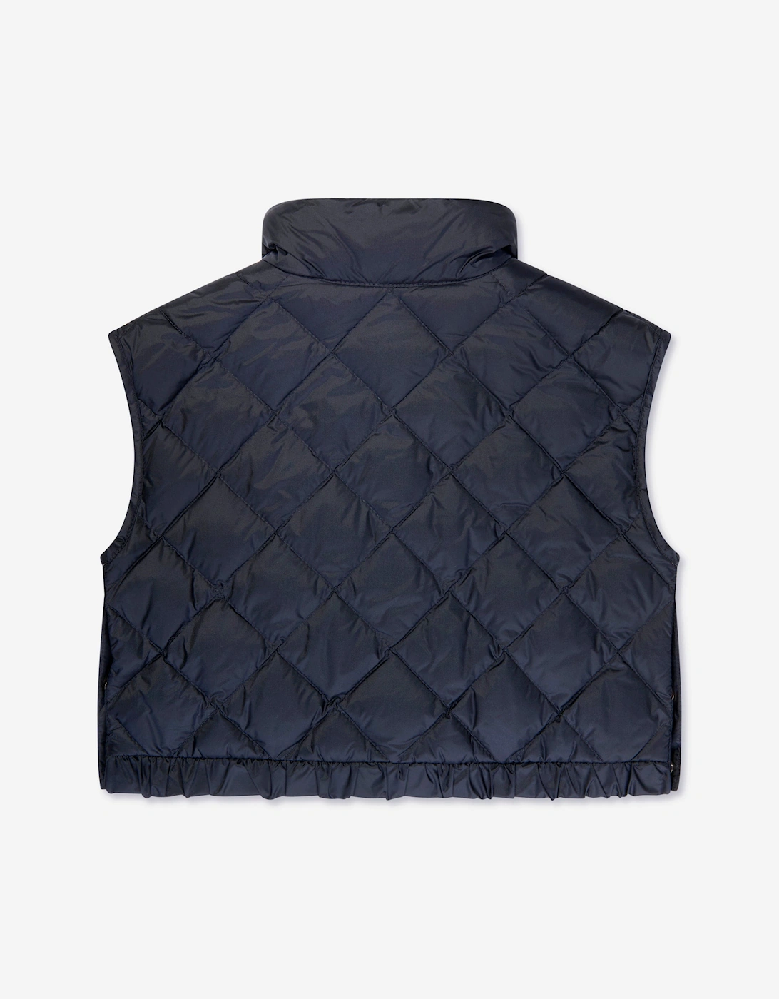 Enfant Girls Down Padded Garonna Gilet in Navy
