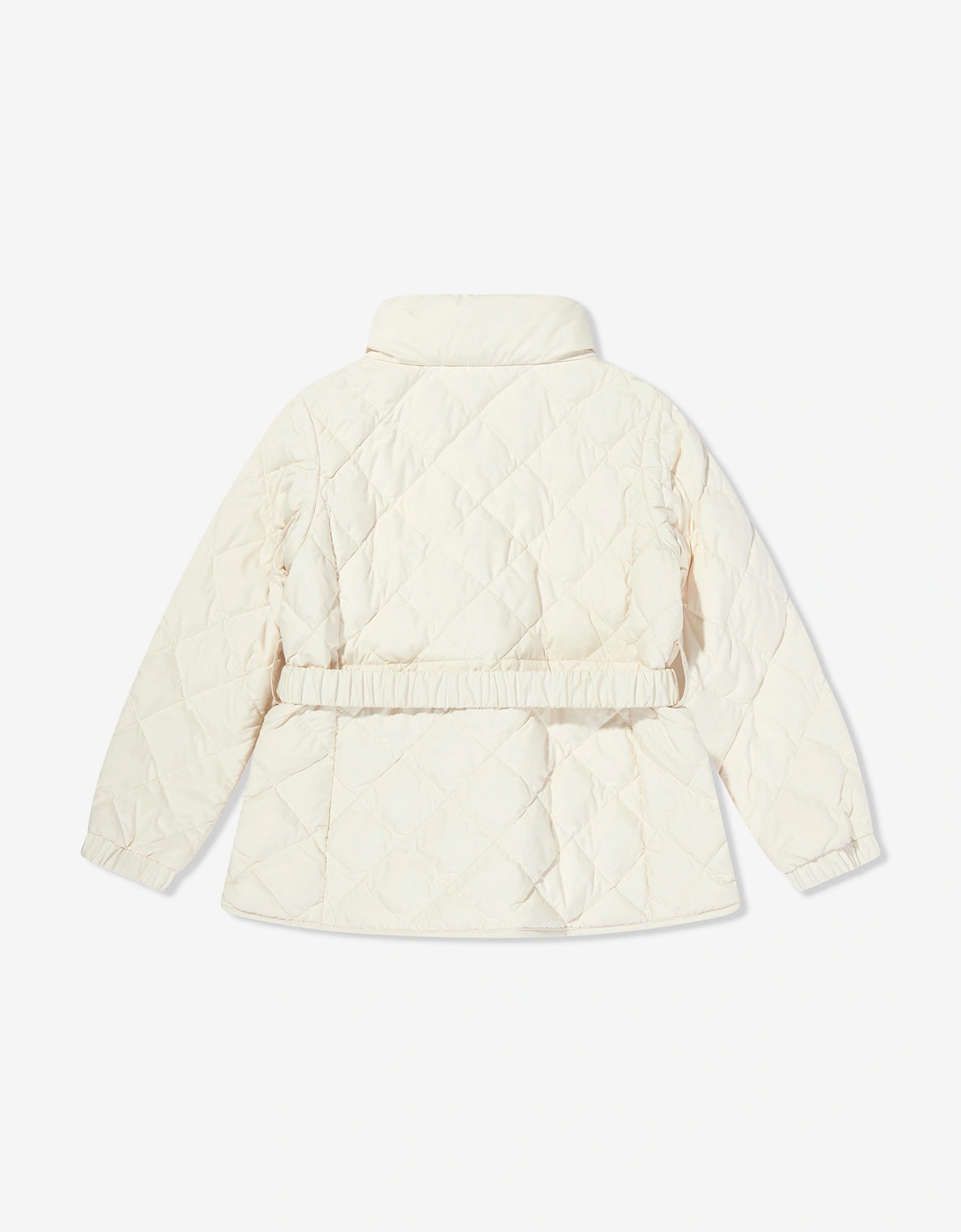 Enfant Girls Down Padded Philanta Jacket in Ivory