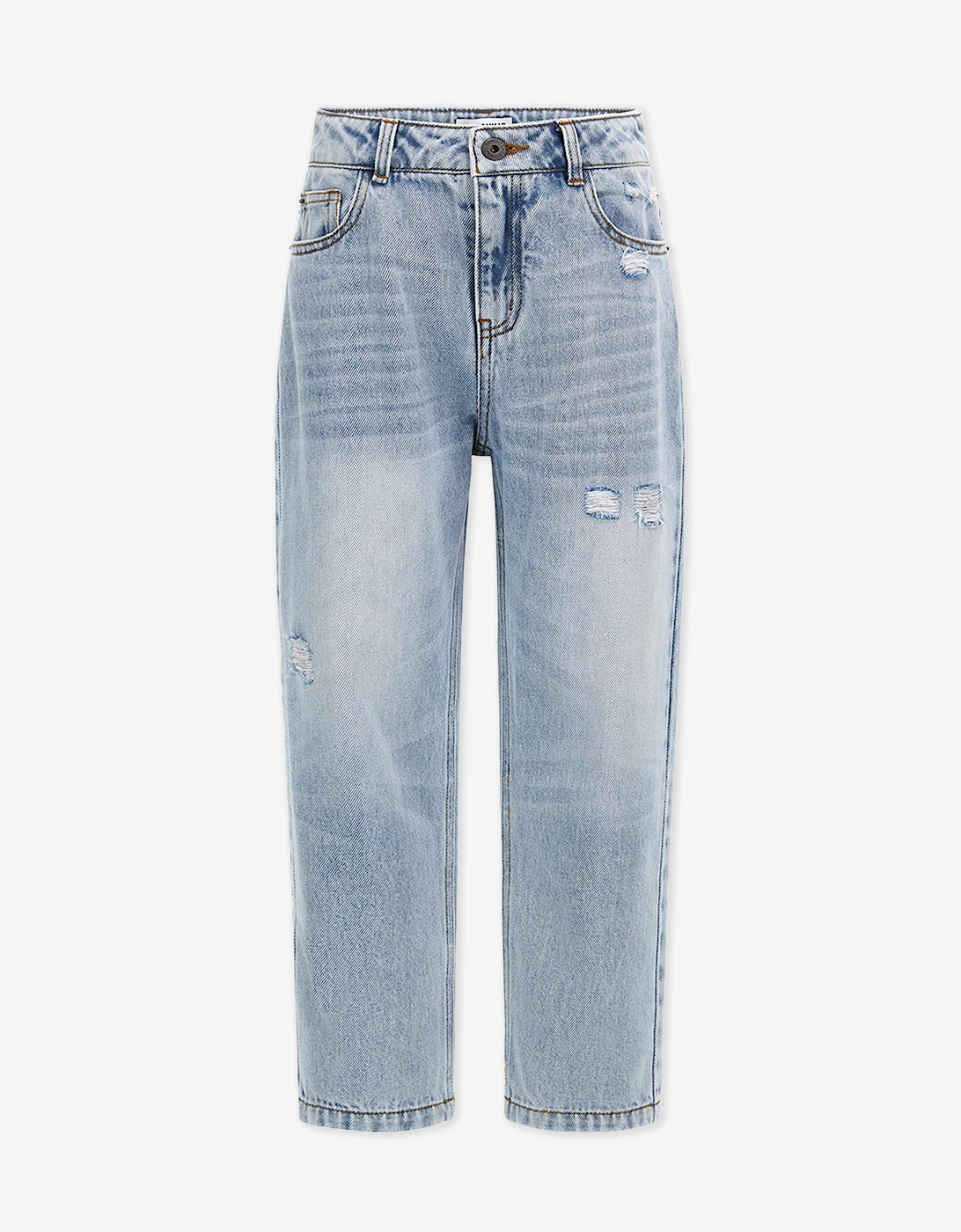 Kids Teddy Bear Logo Jeans in Blue, 5 of 4