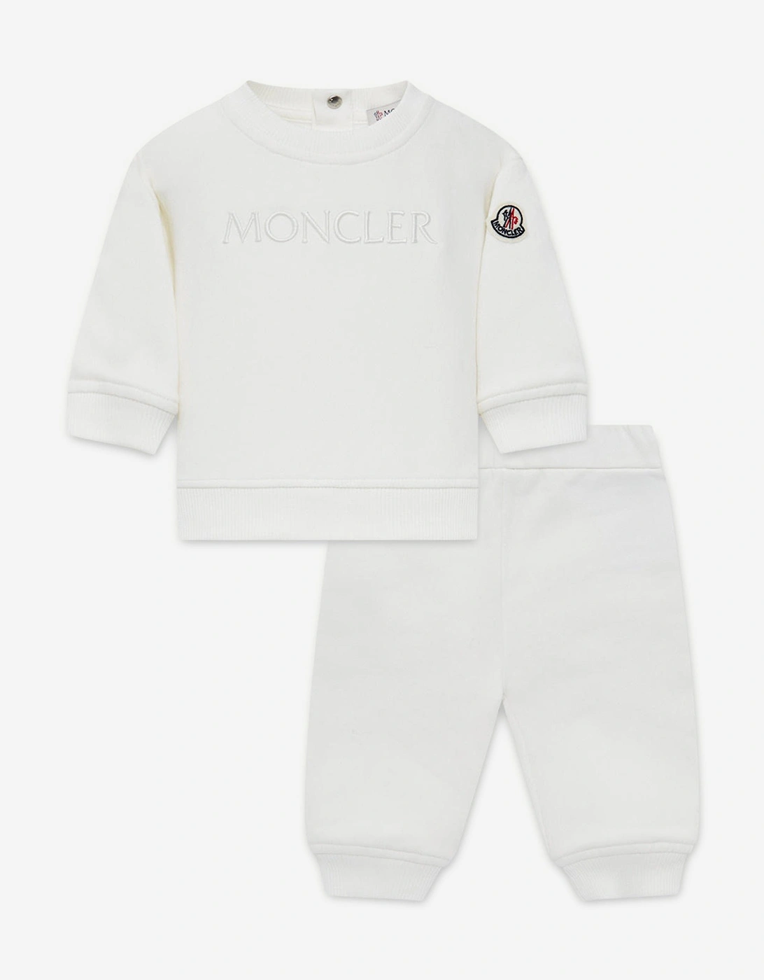 Enfant Baby Logo Tracksuit in Ivory, 5 of 4