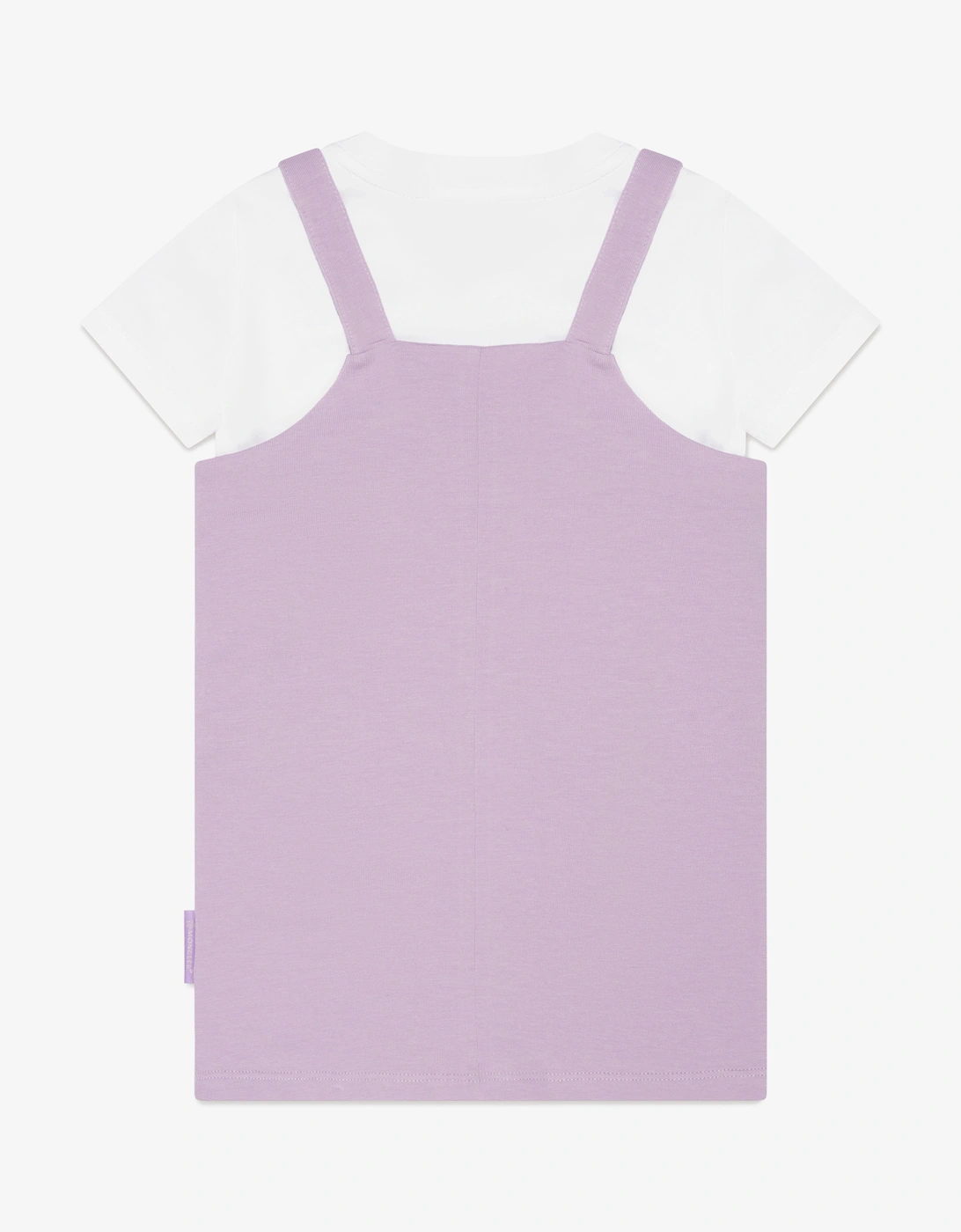 Enfant Baby Girls T-Shirt And Dress Set in Lilac