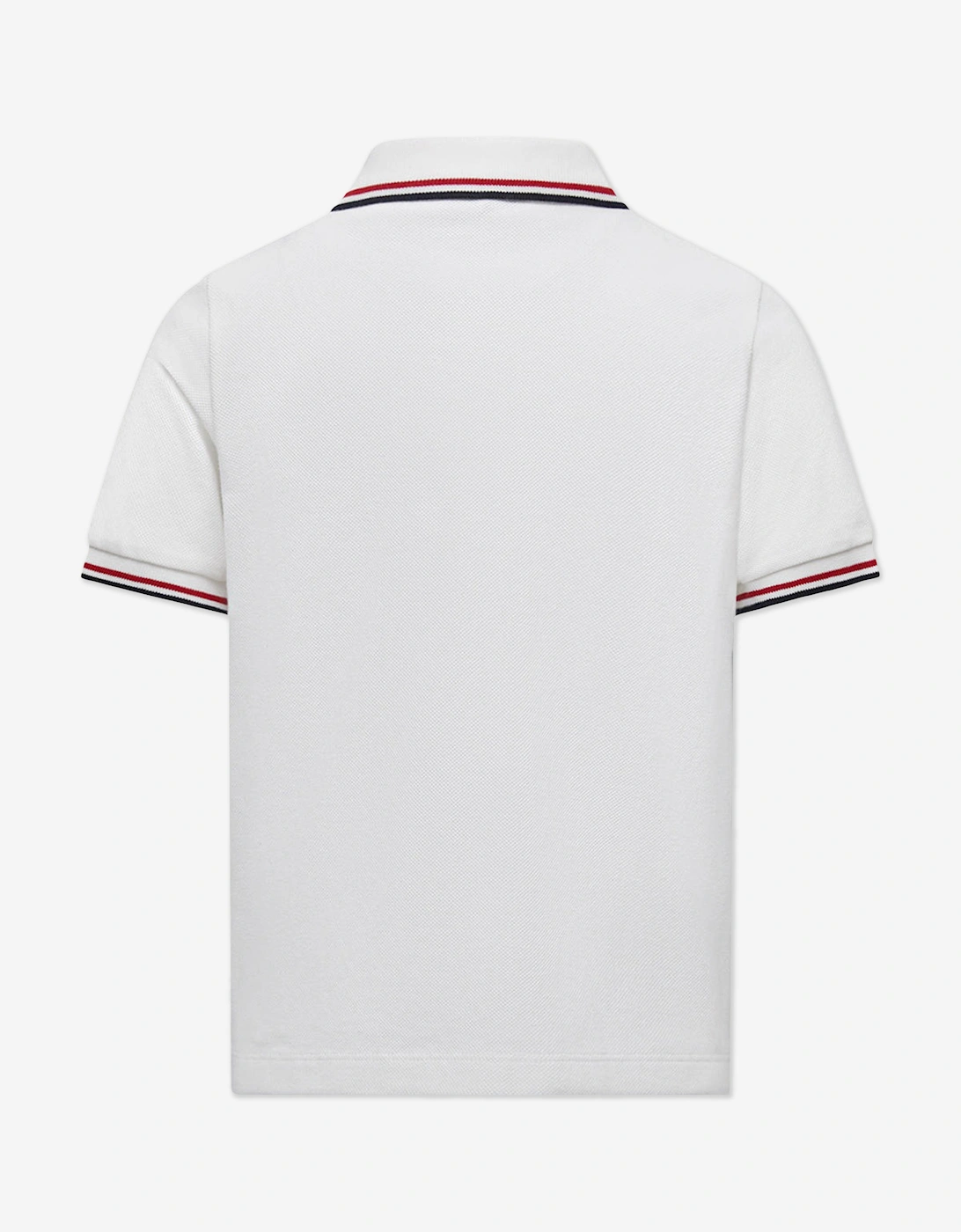 Enfant Boys Logo Polo Shirt in Ivory