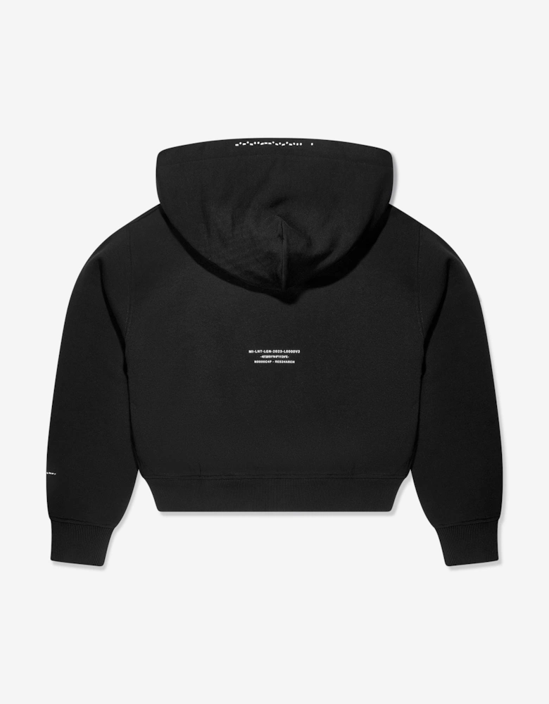 Girls DG Vibe Zip Up Top in Black