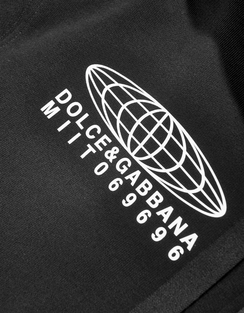 Girls DG Vibe Zip Up Top in Black