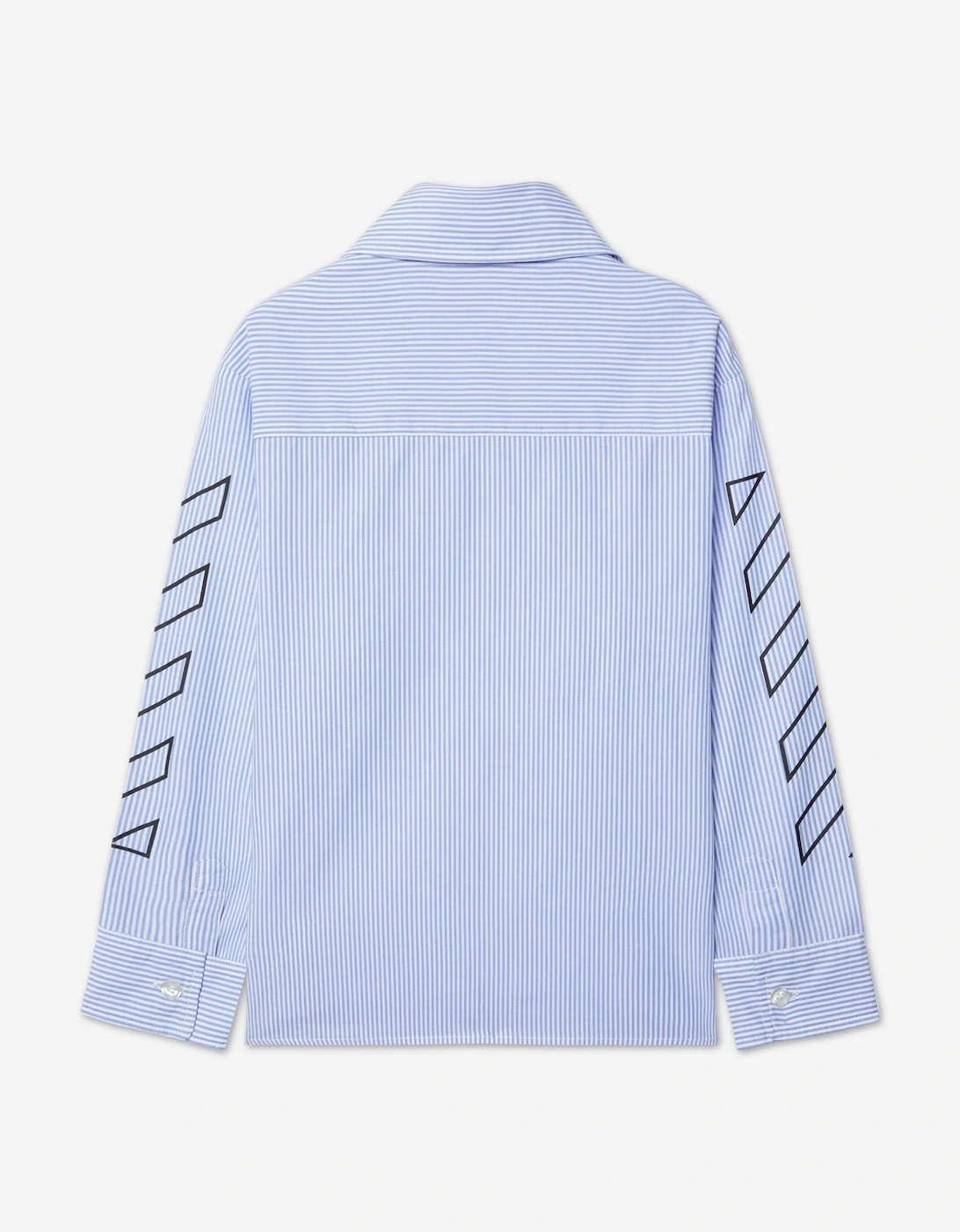 Boys Bookish Diag Shirt in Blue